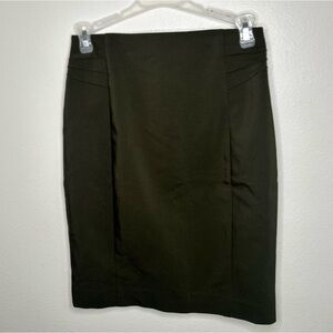 NWT Express army green pencil skirt